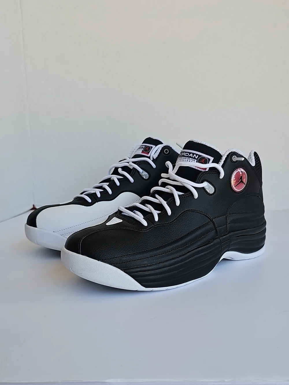 Jordan Jumpman Team 1 Black Varsity Red Shoes Mens Size 9 CV8926-002 NIB